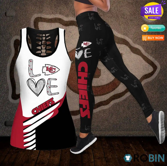 Kansas City Chiefs Leggings And Tank Top BG181
