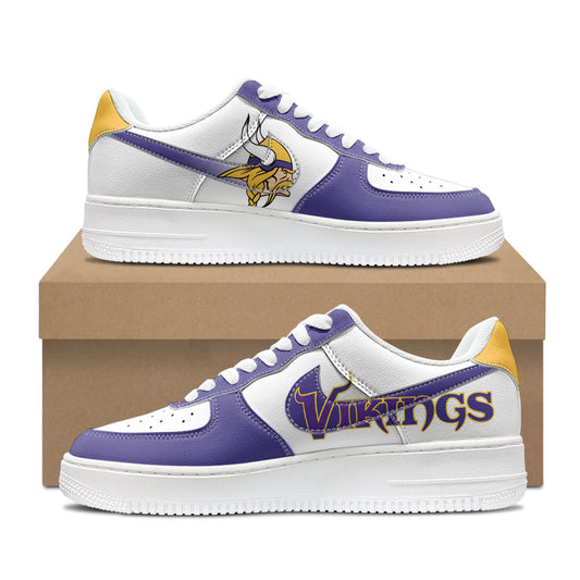 Minnesota Vikings New Personalized AF1-1 Sneakers 2025 AZBTAF1N000051