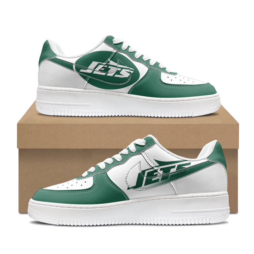 New York Jets New Personalized AF1-1 Sneakers 2025 AZBTAF1N000055