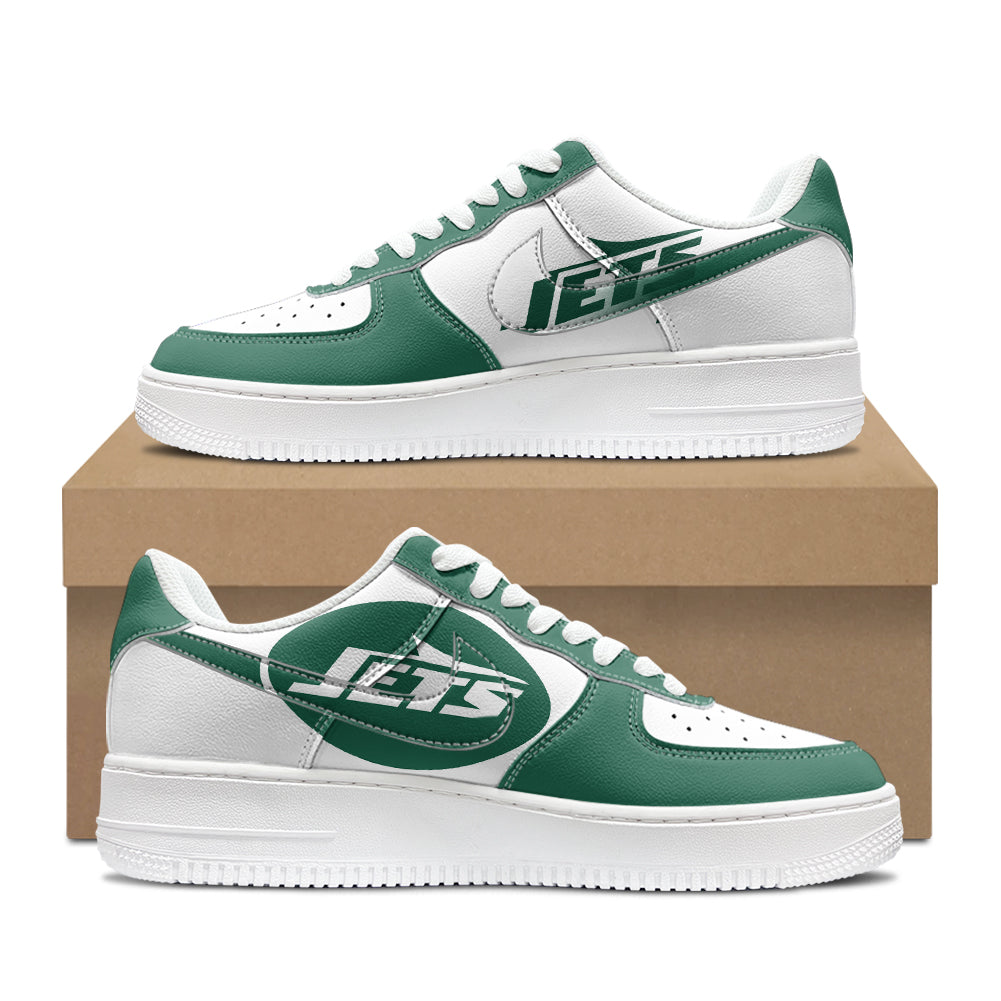 New York Jets New Personalized AF1-1 Sneakers 2025 AZBTAF1N000055