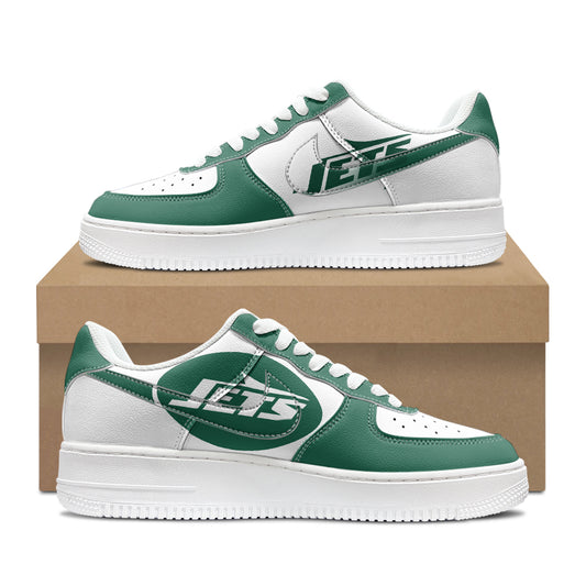 New York Jets New Personalized AF1-1 Sneakers 2025 AZBTAF1N000055