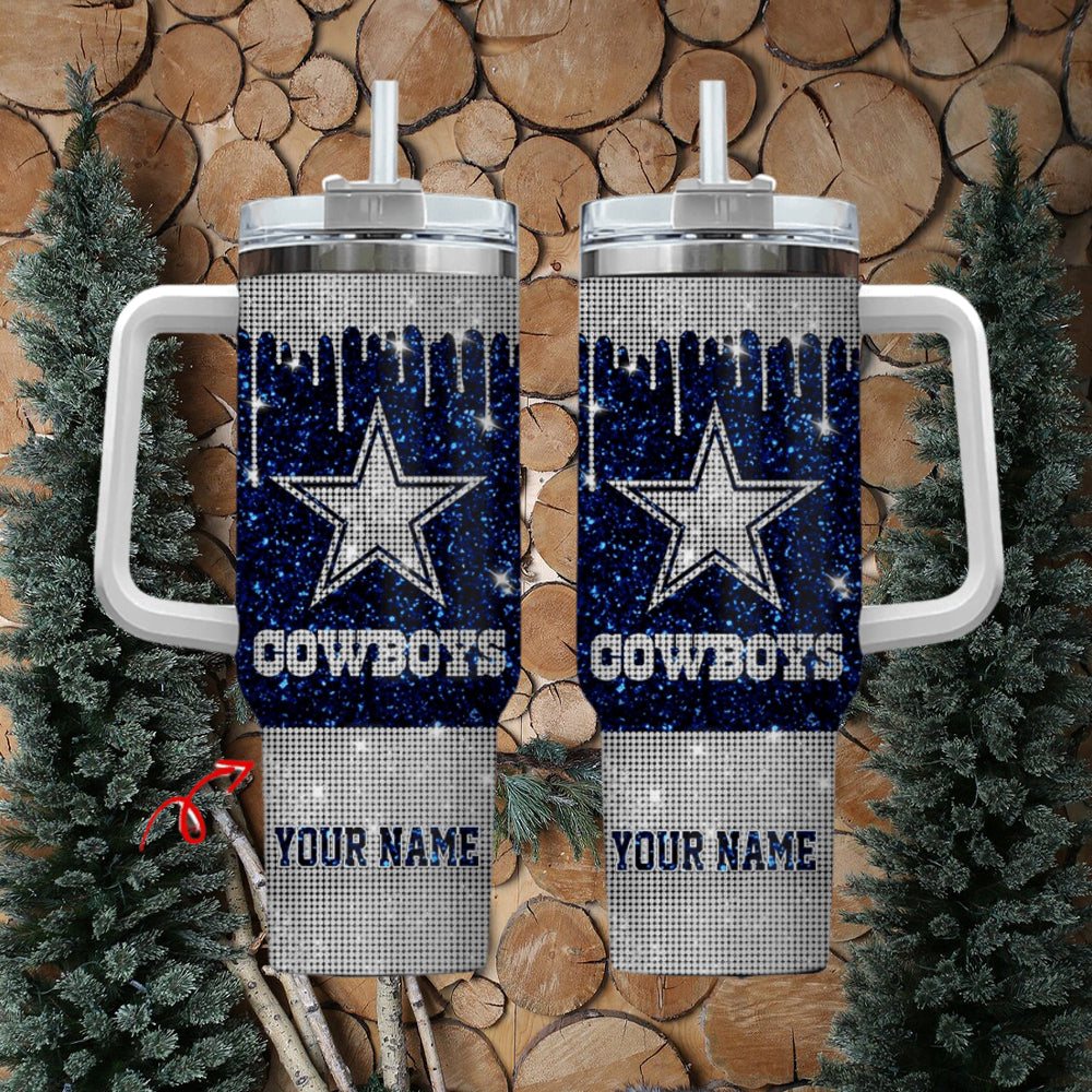 Dallas Cowboys Personalized 40oz Stanley Tumbler AZC40OZT004