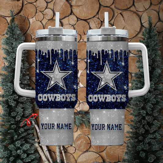 Dallas Cowboys Personalized 40oz Stanley Tumbler AZC40OZT004