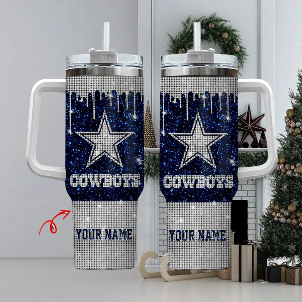 Dallas Cowboys Personalized 40oz Stanley Tumbler AZC40OZT004
