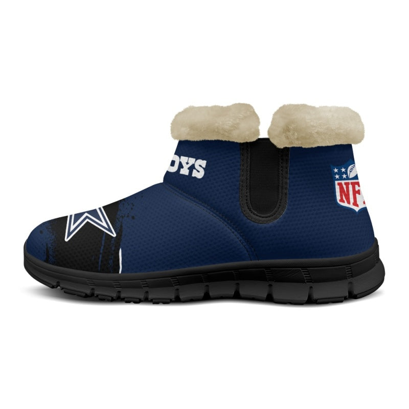 Dallas Cowboys Comfy Winter Snow Boots AZDDWSB000071