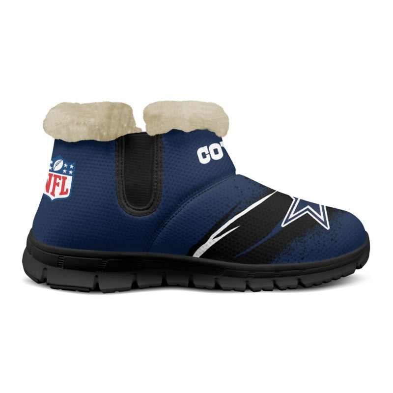 Dallas Cowboys Comfy Winter Snow Boots AZDDWSB000071