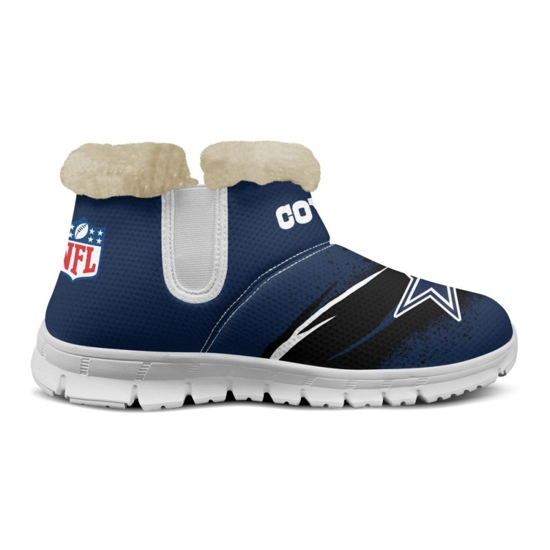 Dallas Cowboys Comfy Winter Snow Boots AZDDWSB000071