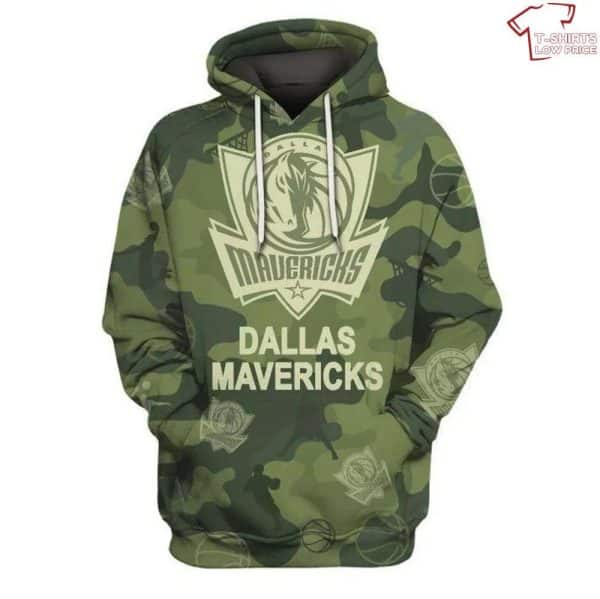 Dallas Mavericks All Over Printed Hoodie BB675