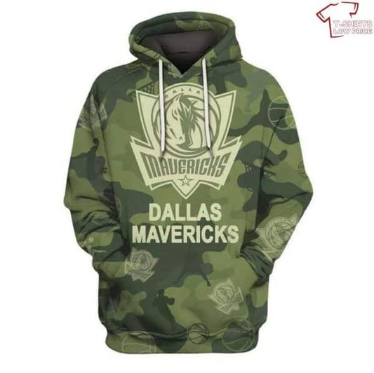 Dallas Mavericks All Over Printed Hoodie BB675