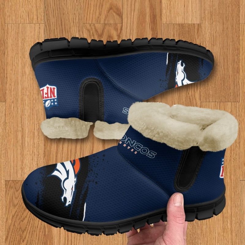 Denver Broncos Comfy Winter Snow Boots AZDDWSB000087