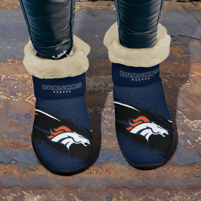 Denver Broncos Comfy Winter Snow Boots AZDDWSB000087