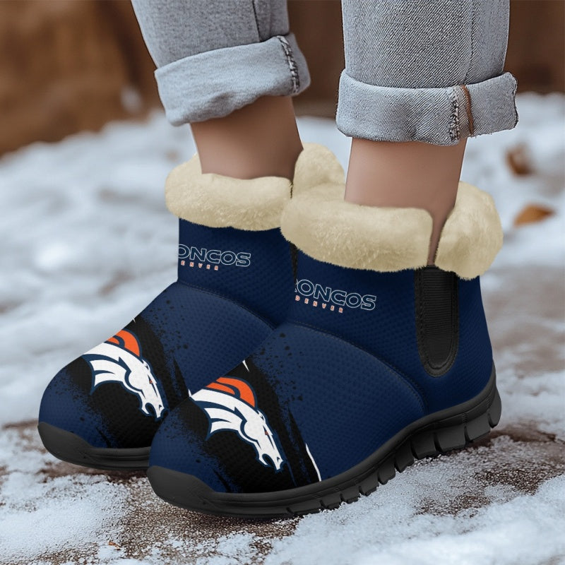 Denver Broncos Comfy Winter Snow Boots AZDDWSB000087