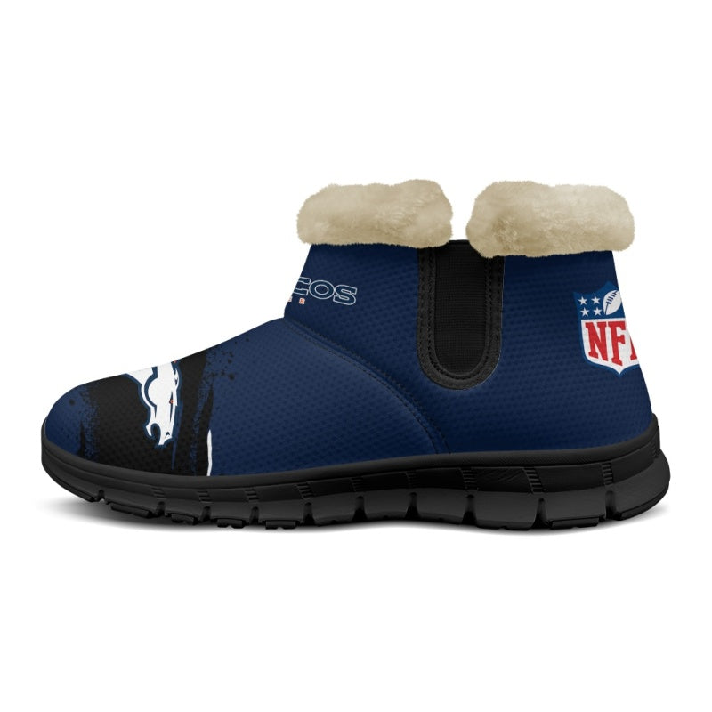 Denver Broncos Comfy Winter Snow Boots AZDDWSB000087