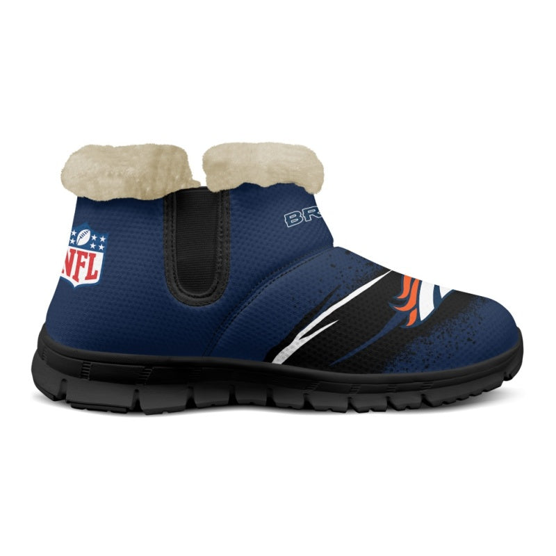 Denver Broncos Comfy Winter Snow Boots AZDDWSB000087