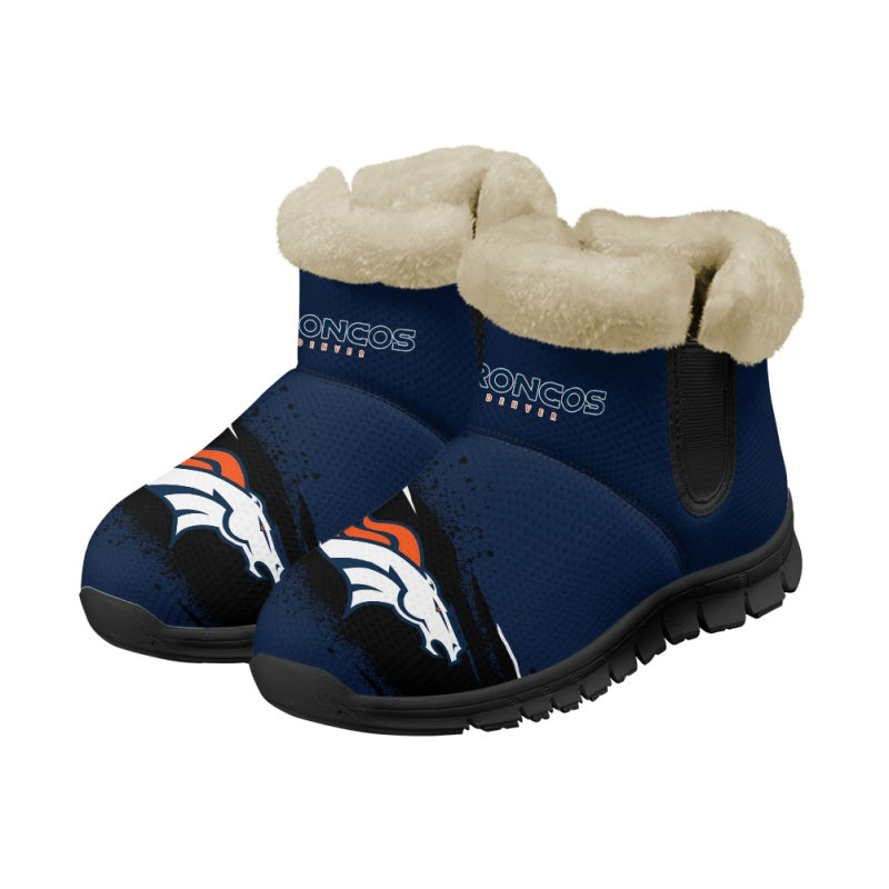 Denver Broncos Comfy Winter Snow Boots AZDDWSB000087