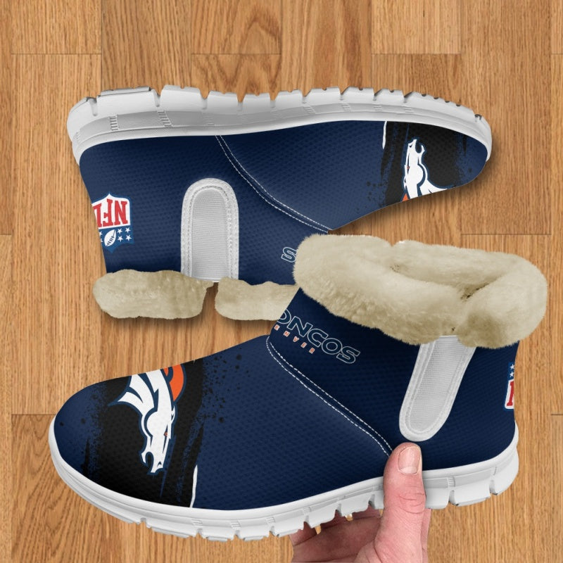 Denver Broncos Comfy Winter Snow Boots AZDDWSB000087