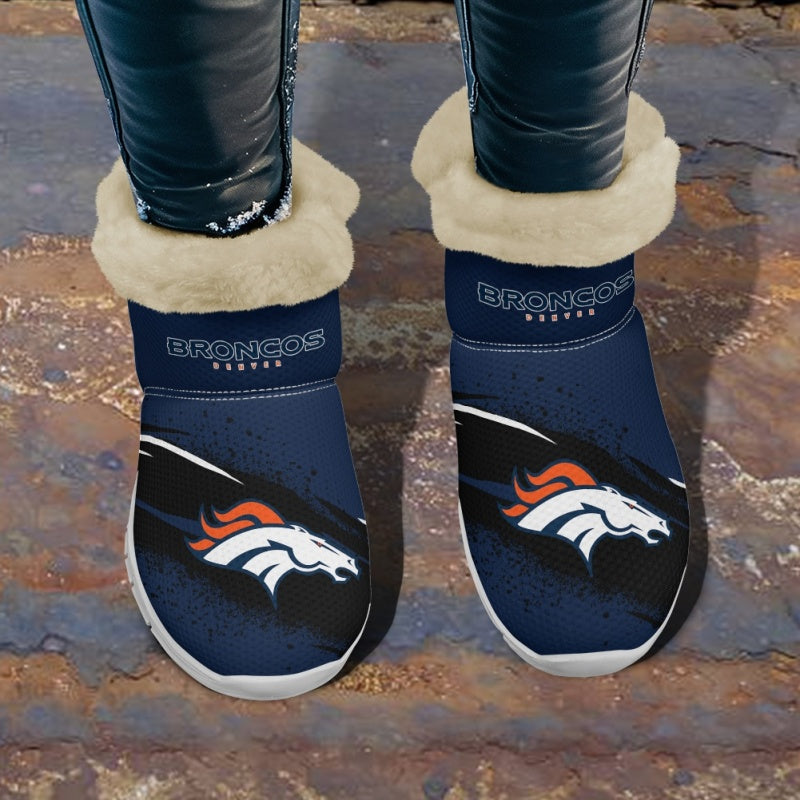 Denver Broncos Comfy Winter Snow Boots AZDDWSB000087