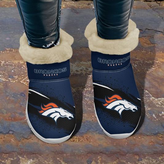Denver Broncos Comfy Winter Snow Boots AZDDWSB000087