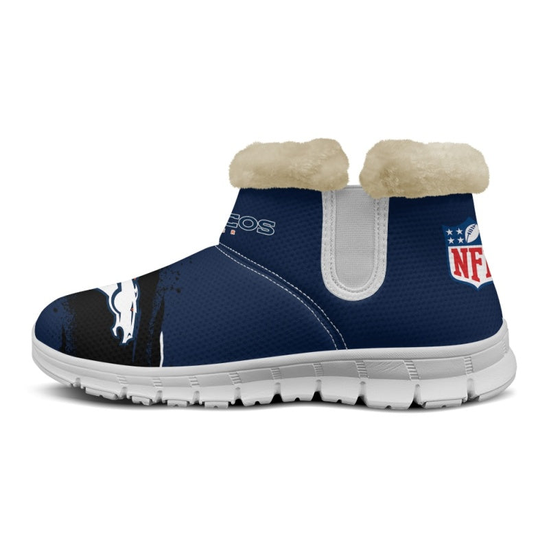 Denver Broncos Comfy Winter Snow Boots AZDDWSB000087