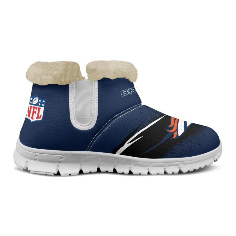 Denver Broncos Comfy Winter Snow Boots AZDDWSB000087