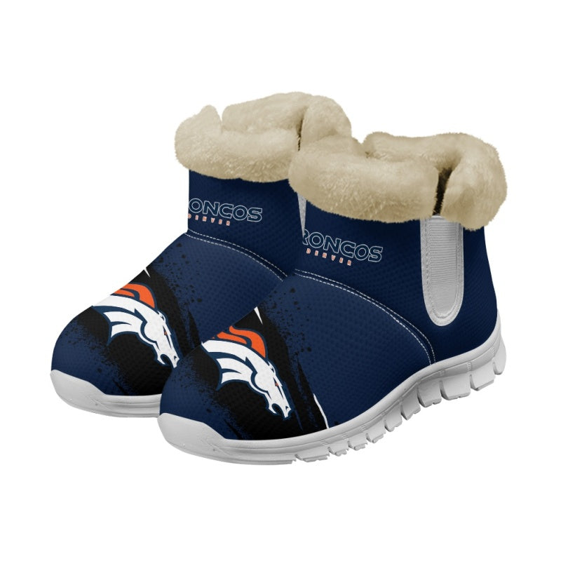 Denver Broncos Comfy Winter Snow Boots AZDDWSB000087