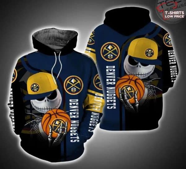 Denver Nuggets All Over Printed Hoodie BB680