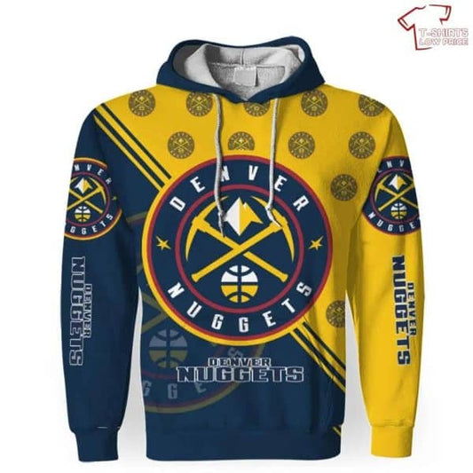 Denver Nuggets All Over Printed Hoodie BB677