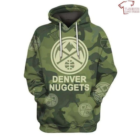 Denver Nuggets All Over Printed Hoodie BB679
