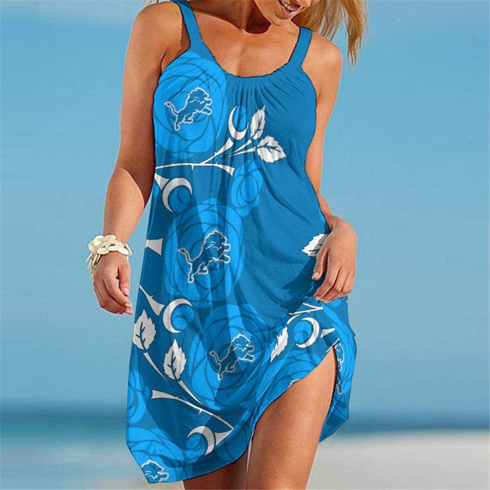 Detroit Lions Beach Dress BG203