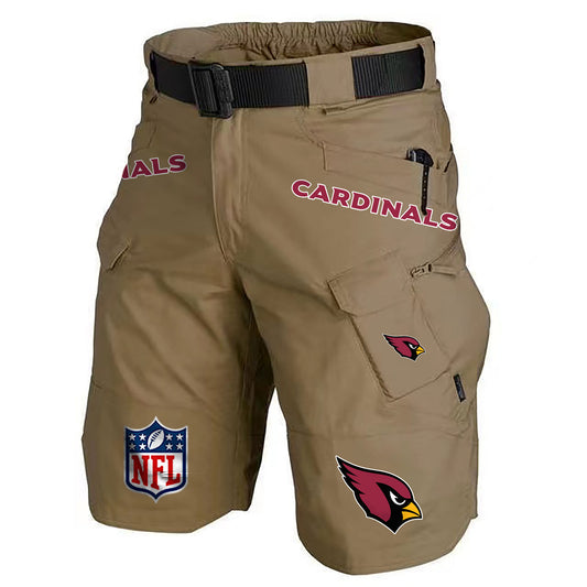 Arizona Cardinals Limited Edition Front Pockets Men Shorts (Belt Not Included) AZBTFPMS000203