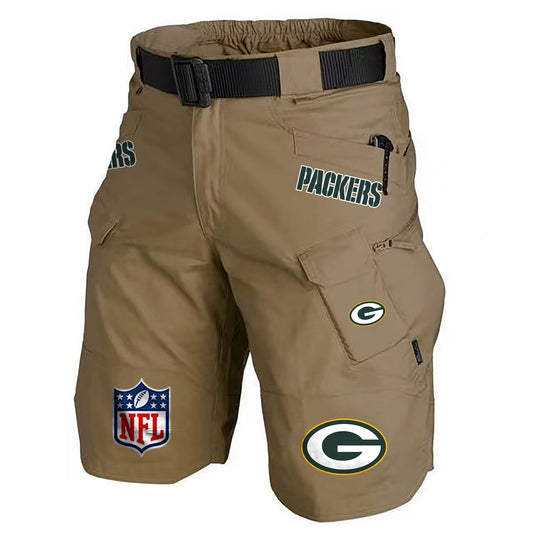 Green Bay Packers Limited Edition Front Pockets Men Shorts (Belt Not Included) AZBTFPMS000194