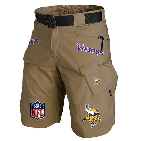 Minnesota Vikings Limited Edition Front Pockets Men Shorts (Belt Not Included) AZBTFPMS000084