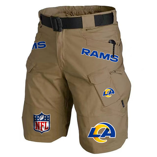 Los Angeles Rams Limited Edition Front Pockets Men Shorts (Belt Not Included) AZBTFPMS000218