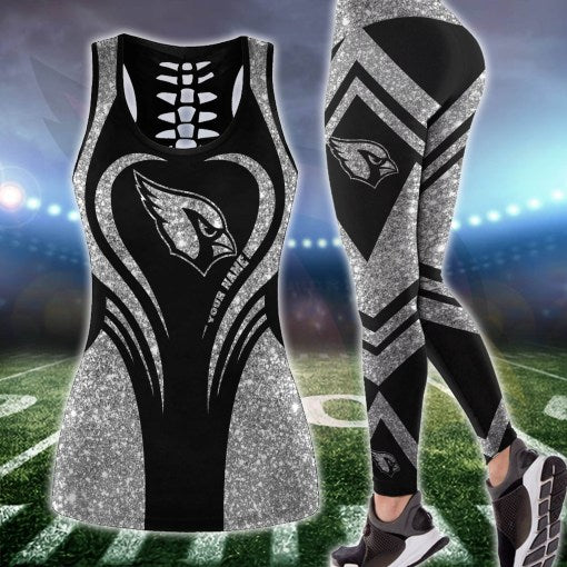 Arizona Cardinals Combo Tank Top And Leggings AZCLG001-AZCTT001