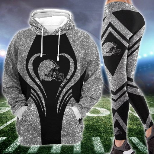 Cleveland Browns Hoodie and Leggings AZCHD008-AZCLG008