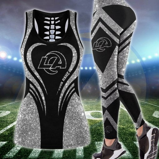 Los Angeles Rams Combo Tank Top And Leggings AZCLG019-AZCTT019