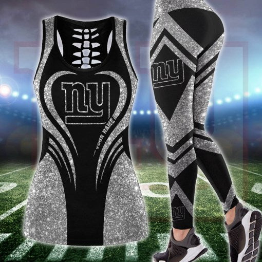 New York Giants Combo Tank Top And Leggings AZCLG024-AZCTT024