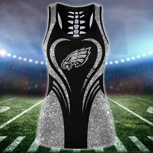 Philadelphia Eagles Combo Tank Top And Leggings AZCLG026-AZCTT026