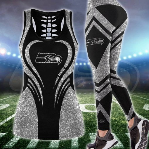 Seattle Seahawks Combo Tank Top And Leggings AZCLG029-AZCTT029
