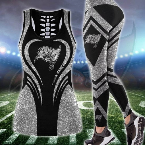 Tampa Bay Buccaneers Combo Tank Top And Leggings AZCLG030-AZCTT030
