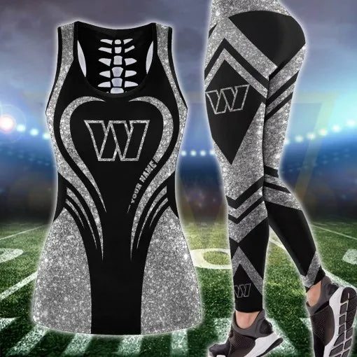 Washington Commanders Combo Tank Top And Leggings AZCLG032-AZCTT032