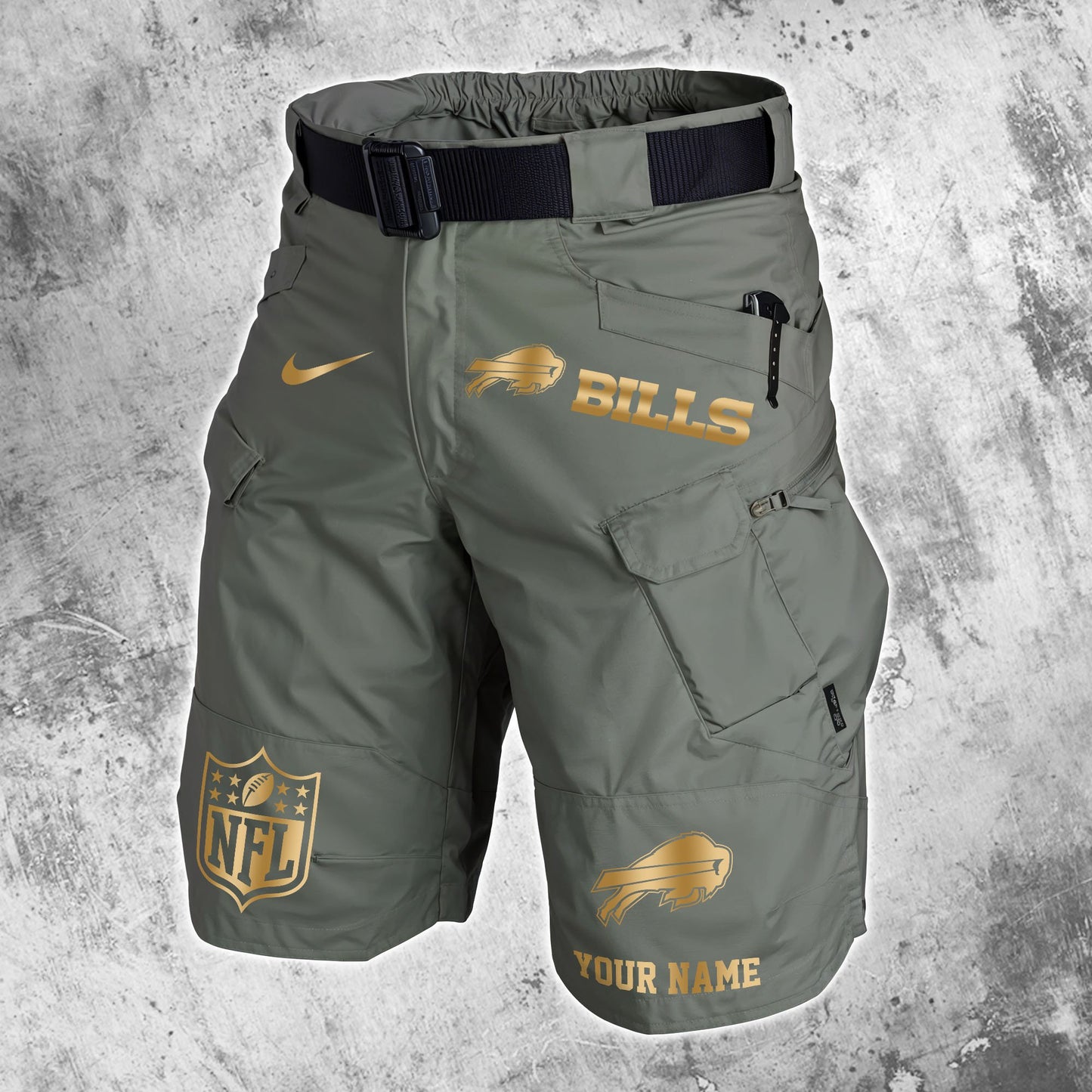 Buffalo Bills Limited Edition Front Pockets Men Shorts (Belt Not Included) AZBTFPMS000160