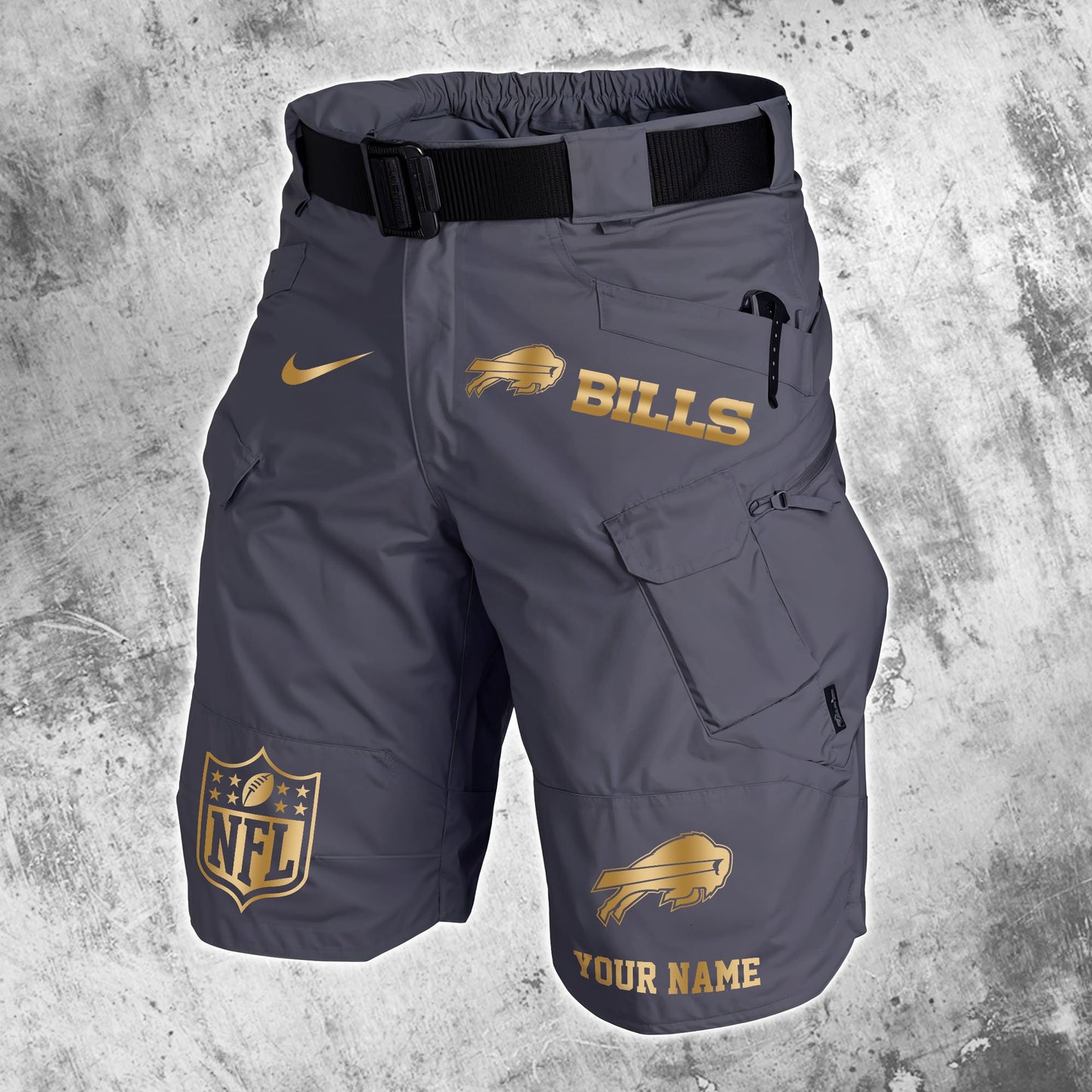 Buffalo Bills Limited Edition Front Pockets Men Shorts (Belt Not Included) AZBTFPMS000160