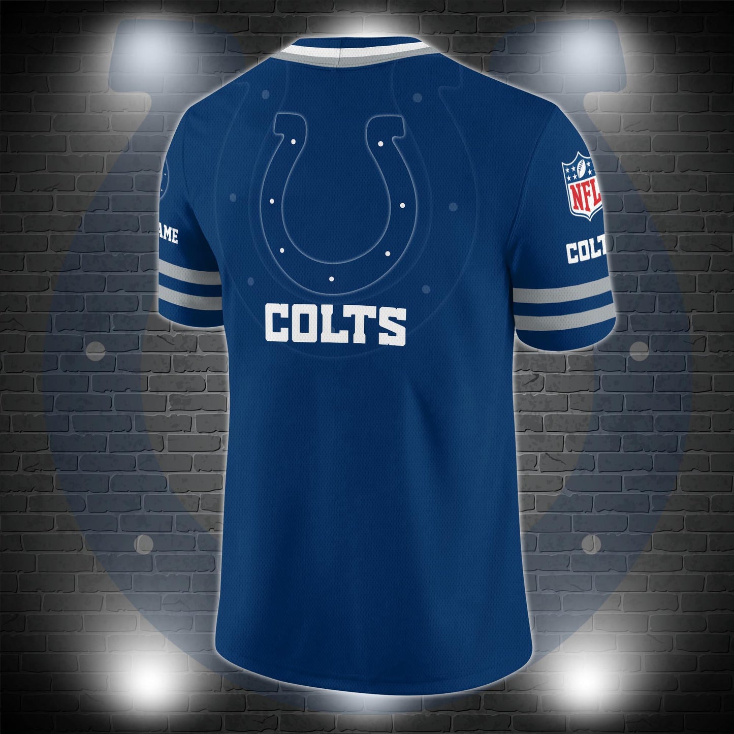 Indianapolis Colts Personalized V-neck Football Jersey Sport Gifts For Fan AZCVFJ019