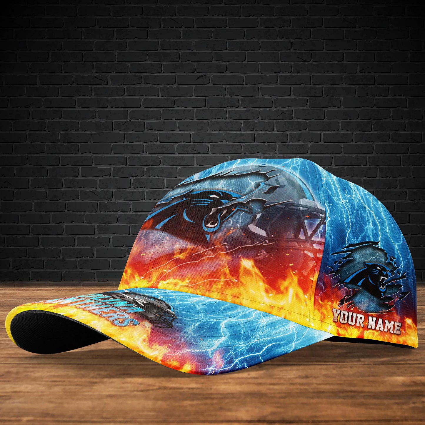 Carolina Panthers Personalized Classic Cap BB852