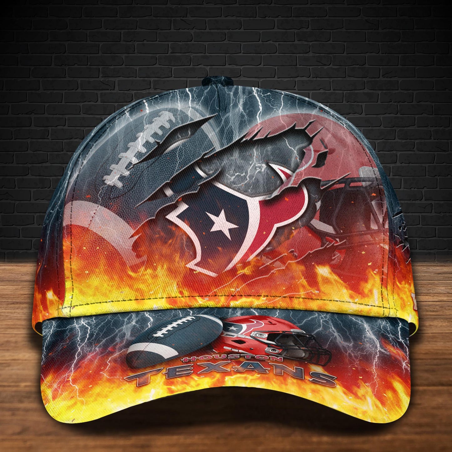 Houston Texans Personalized Classic Cap BB858
