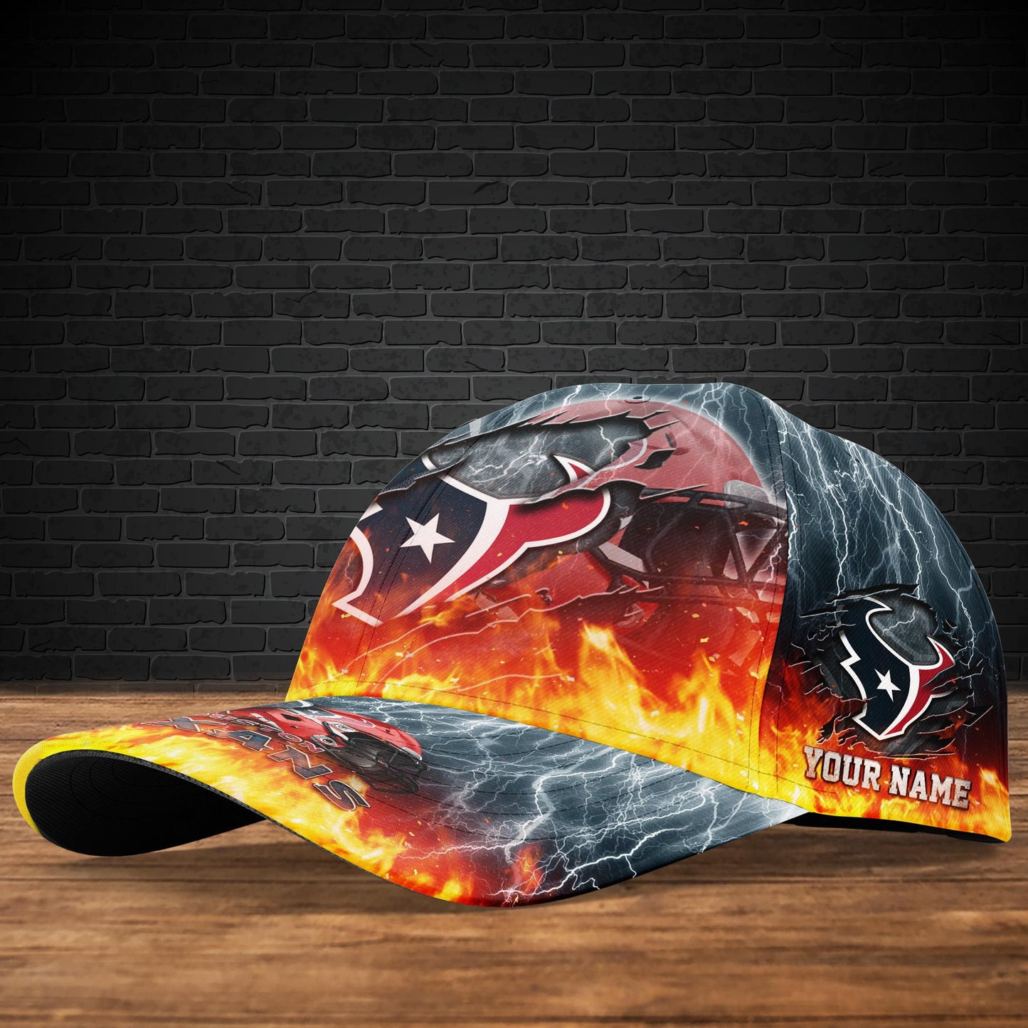 Houston Texans Personalized Classic Cap BB858