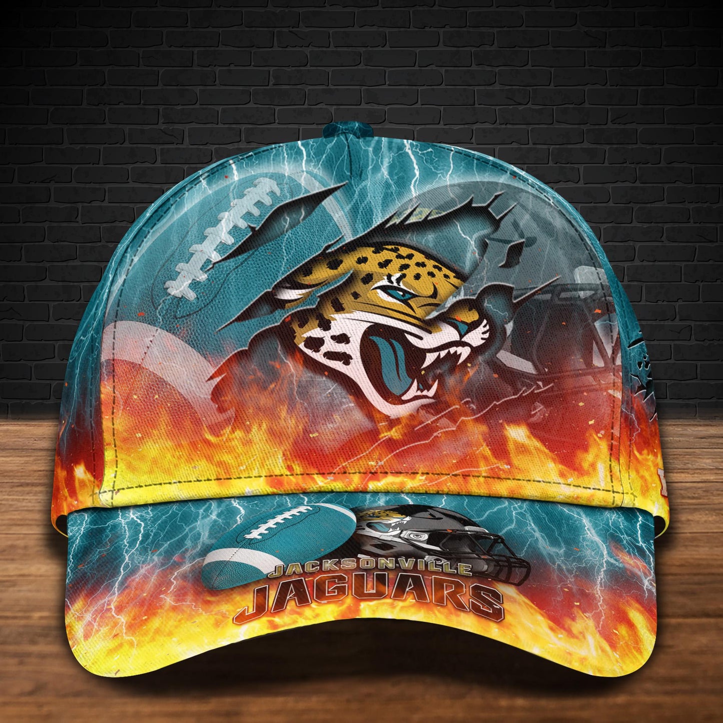 Jacksonville Jaguars Personalized Classic Cap BB843