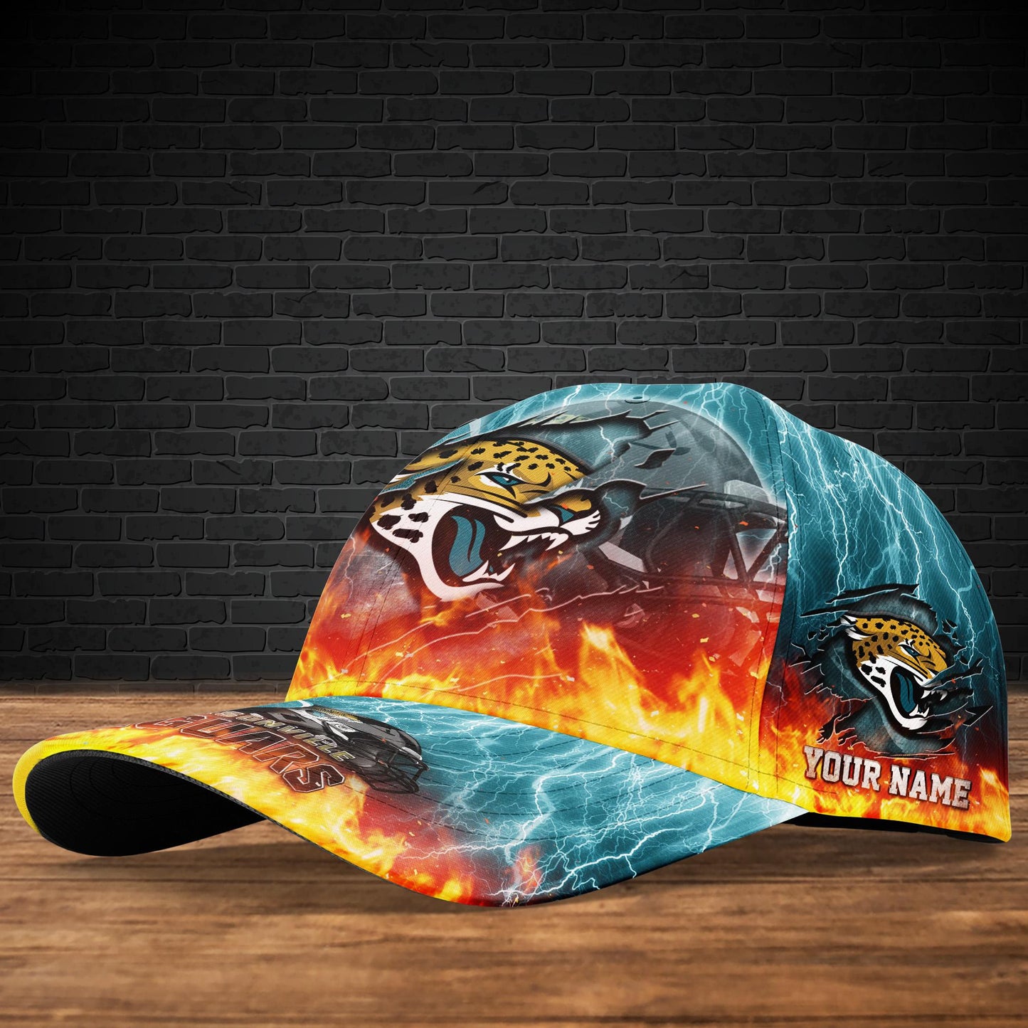 Jacksonville Jaguars Personalized Classic Cap BB843