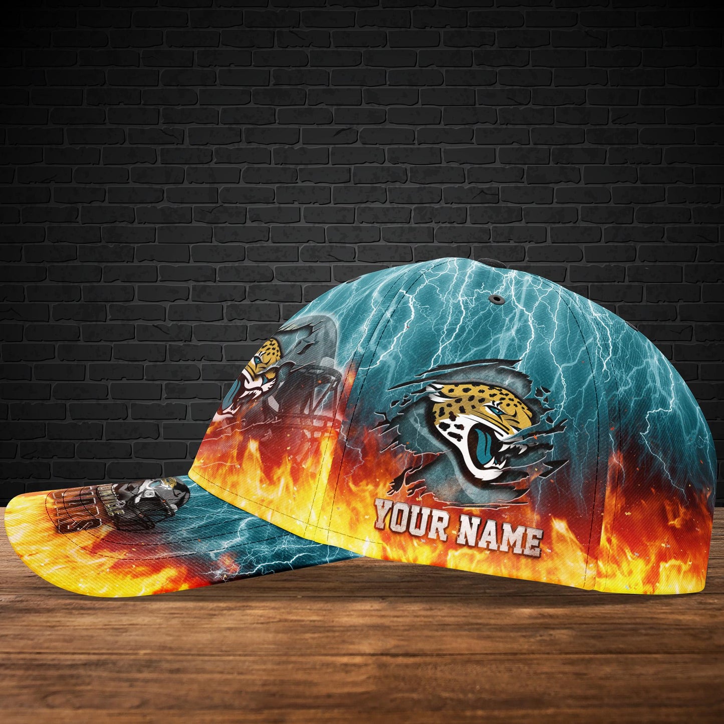 Jacksonville Jaguars Personalized Classic Cap BB843